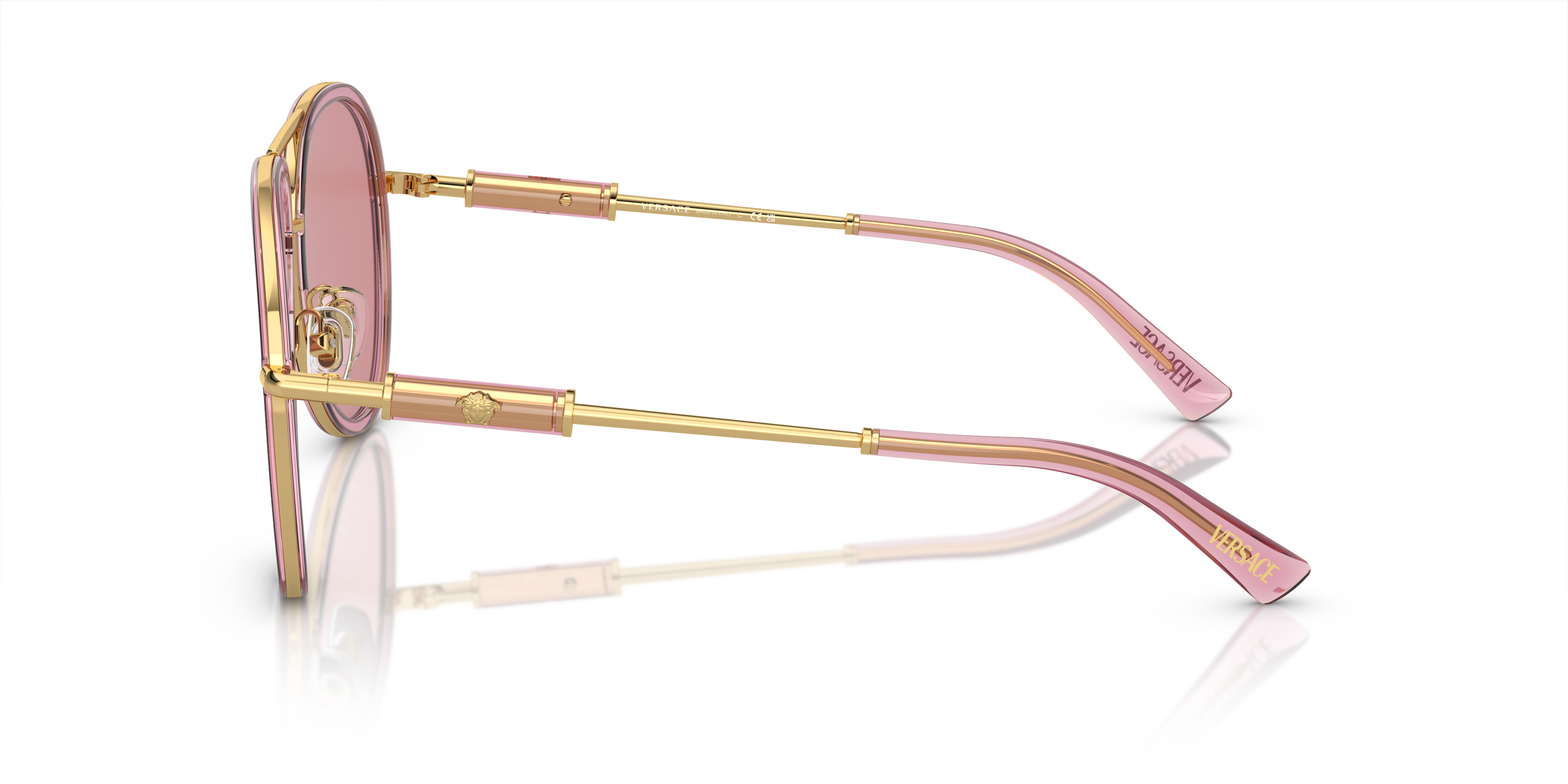 Versace Sunglasses VE2260 PINK TRANSPARENT