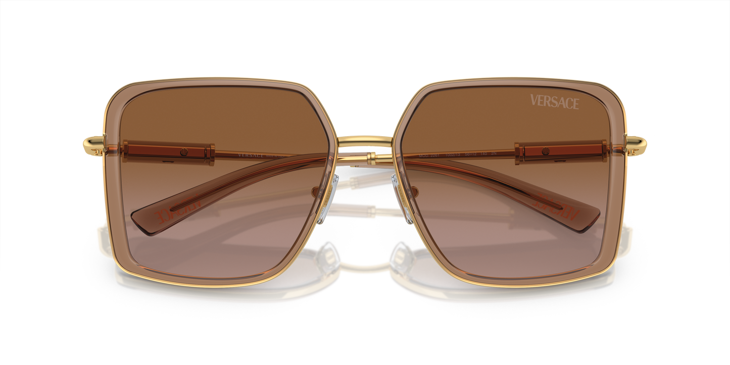 Versace Sunglasses VE2261 BROWN TRANSPARENT