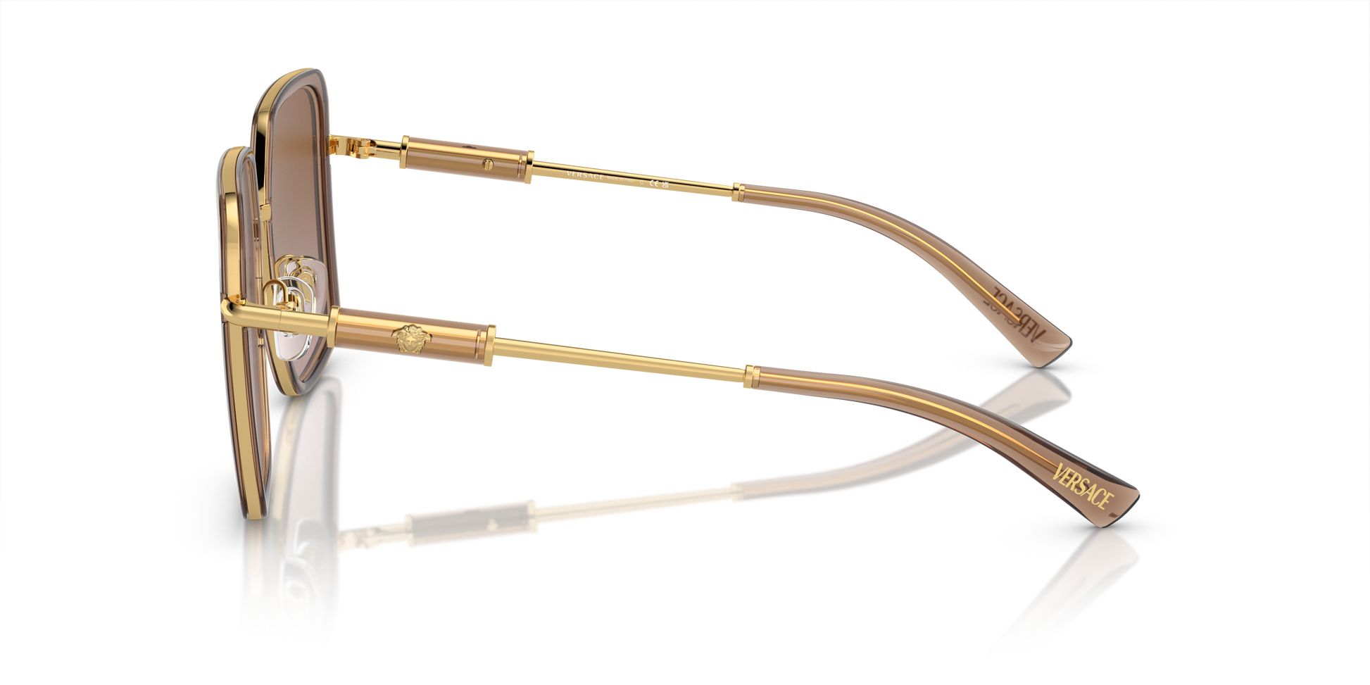 Versace Sunglasses VE2261 BROWN TRANSPARENT