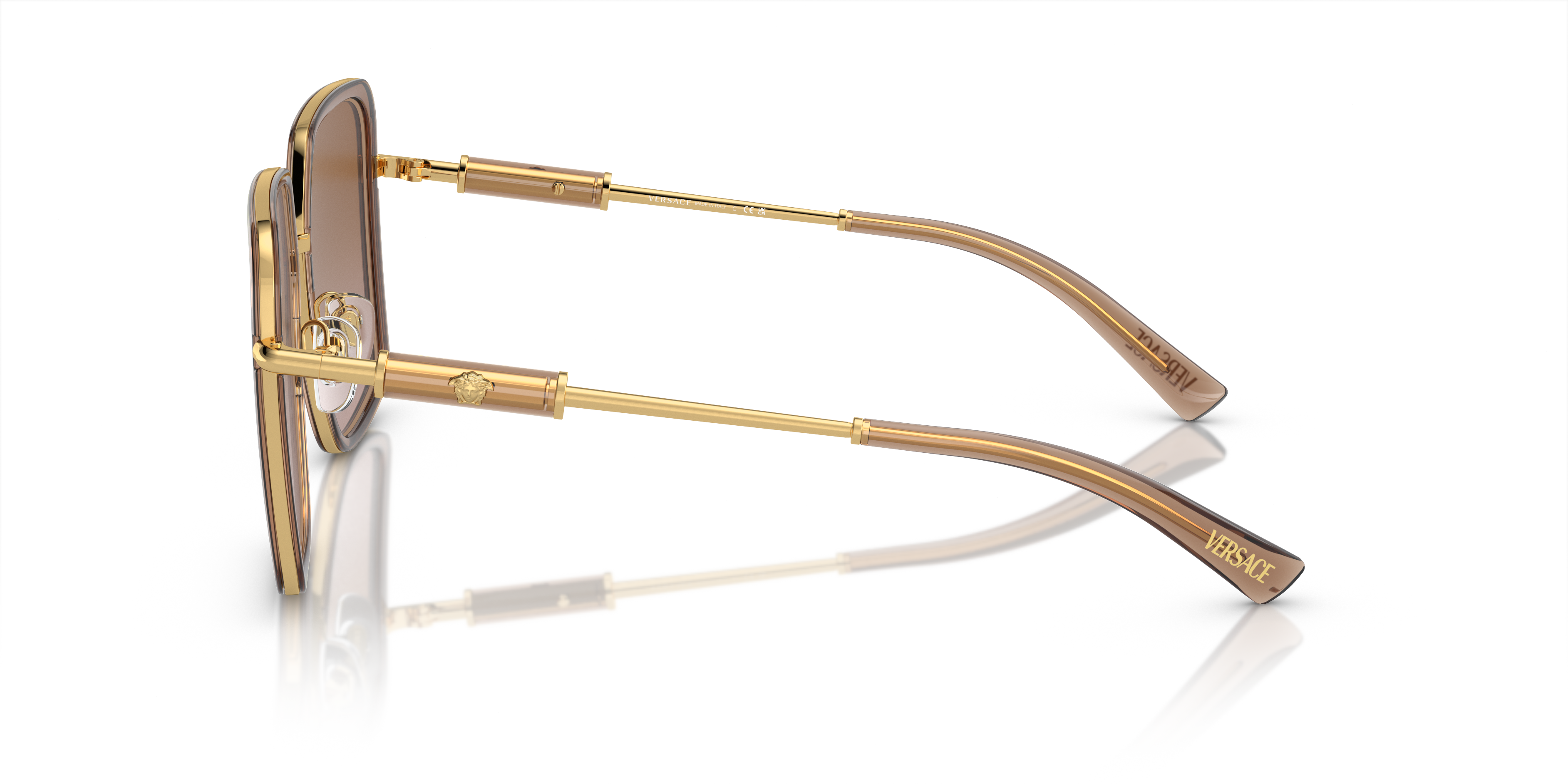 Versace Sunglasses VE2261 BROWN TRANSPARENT