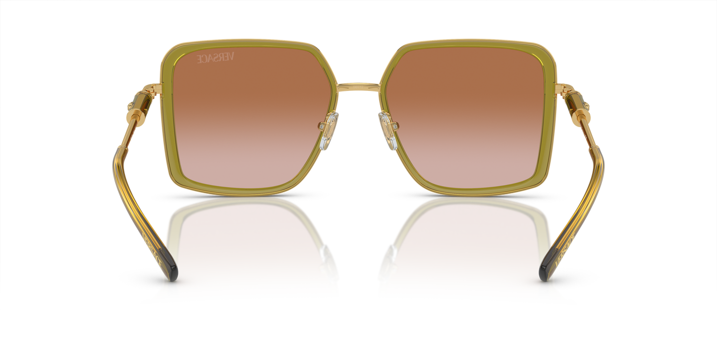 Versace Sunglasses VE2261 GREEN TRANSPARENT