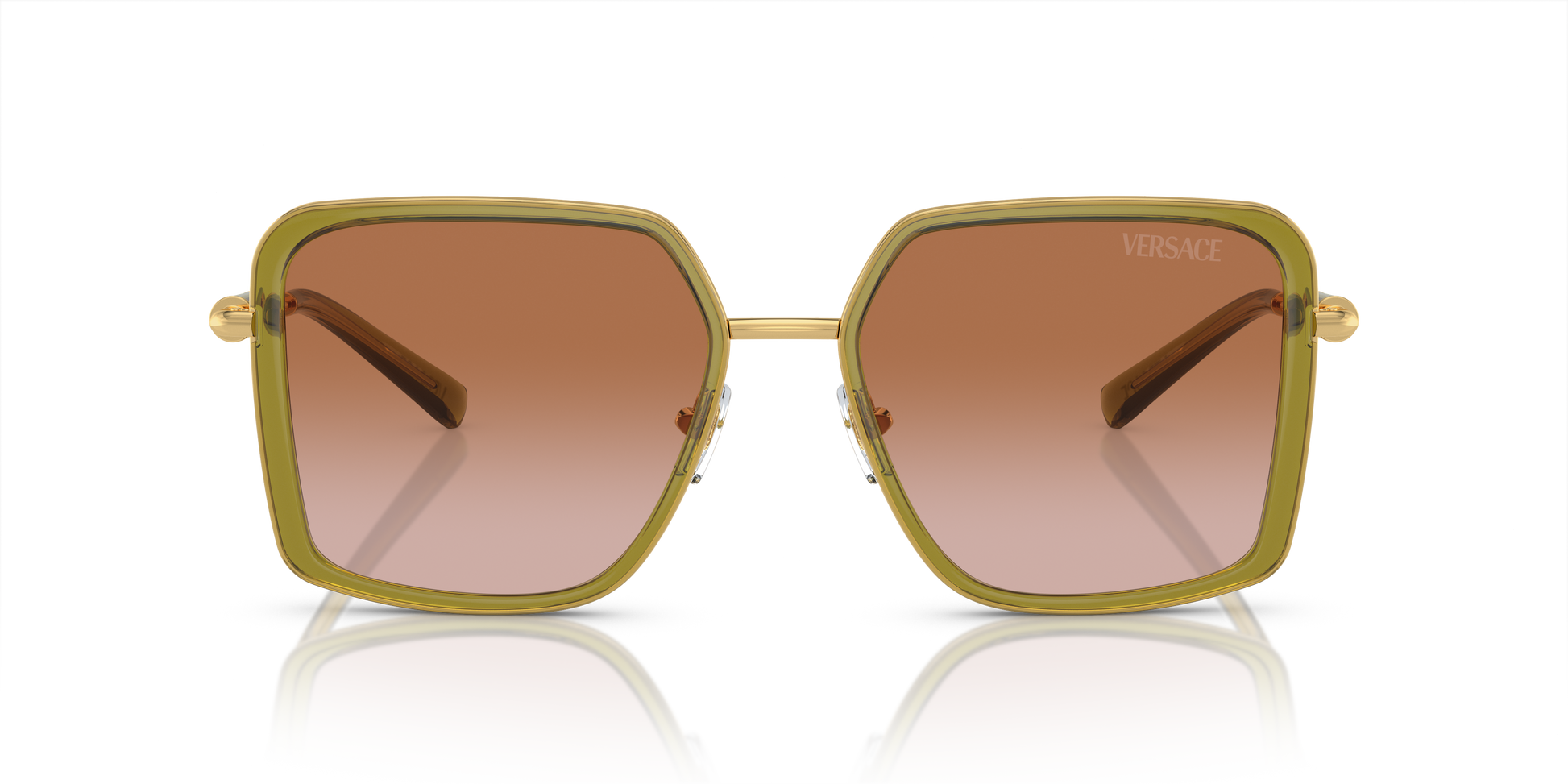 Versace Sunglasses VE2261 GREEN TRANSPARENT