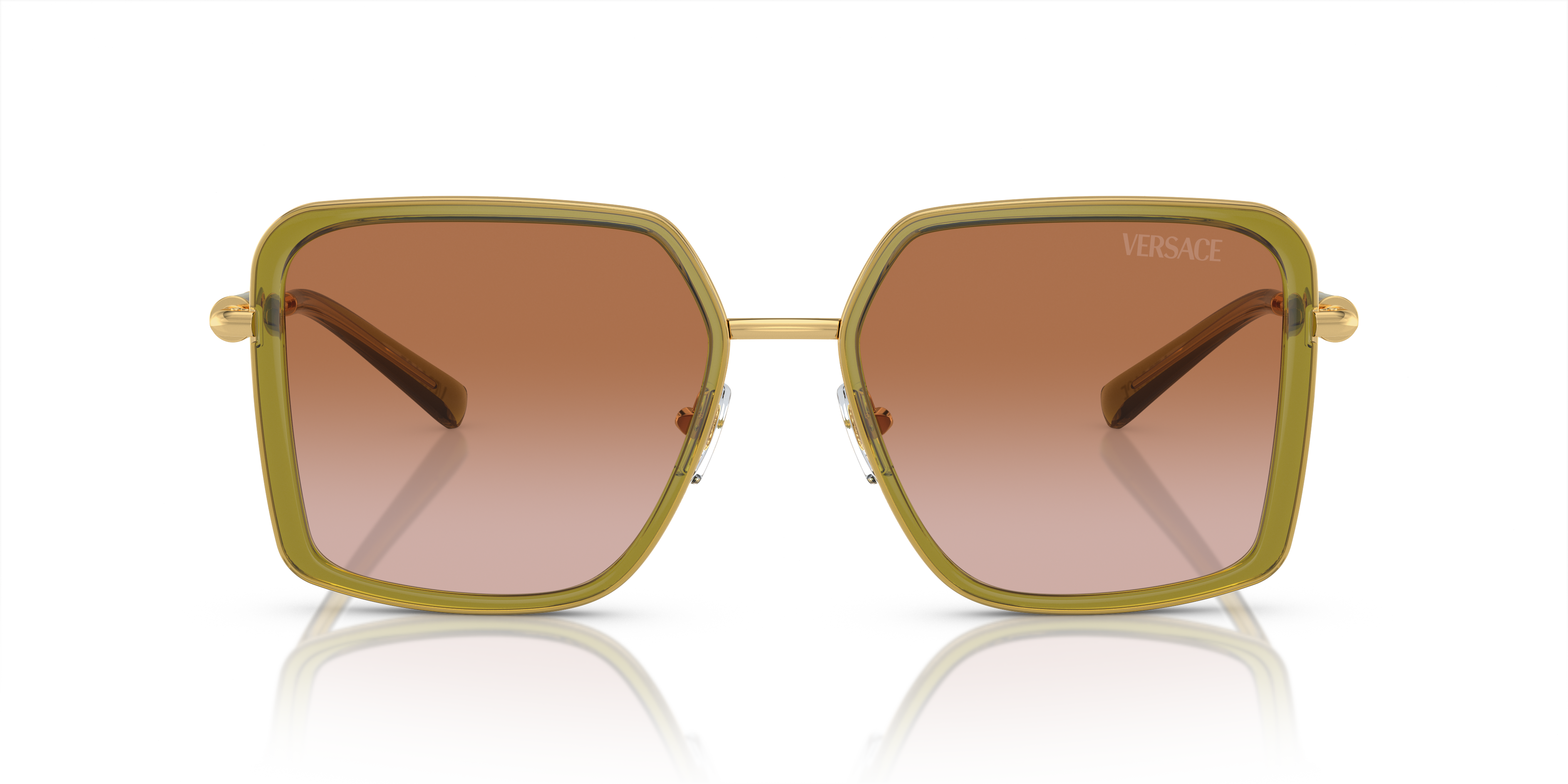 Versace Sunglasses VE2261 GREEN TRANSPARENT