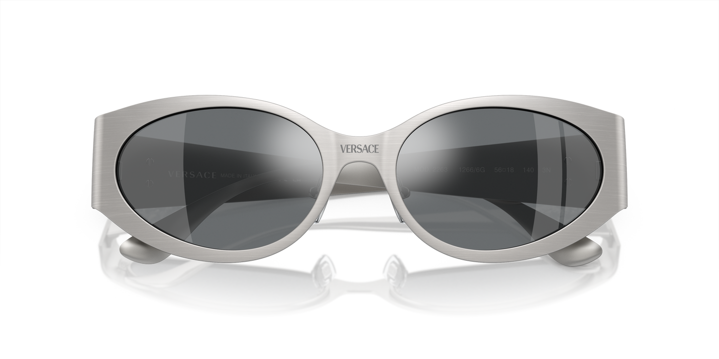 Versace Sunglasses VE2263 MATTE SILVER