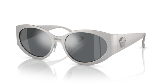 Versace Sunglasses VE2263 MATTE SILVER