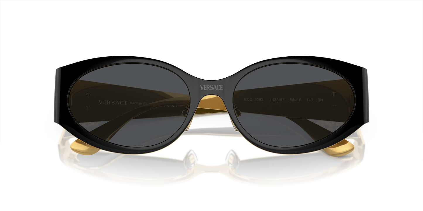 Versace Sunglasses VE2263 BLACK