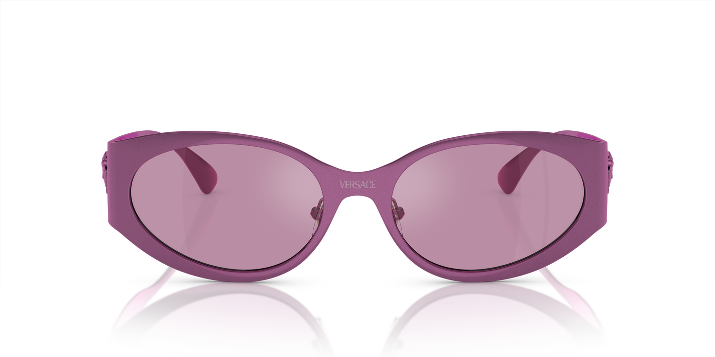 Versace Sunglasses VE2263 METALLIC FUXIA