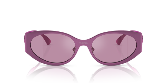 Versace Sunglasses VE2263 METALLIC FUXIA