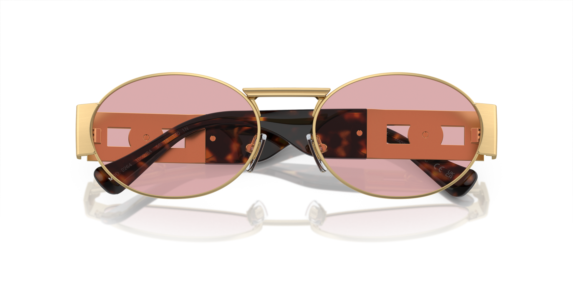Versace Sunglasses VE2264 MATTE GOLD