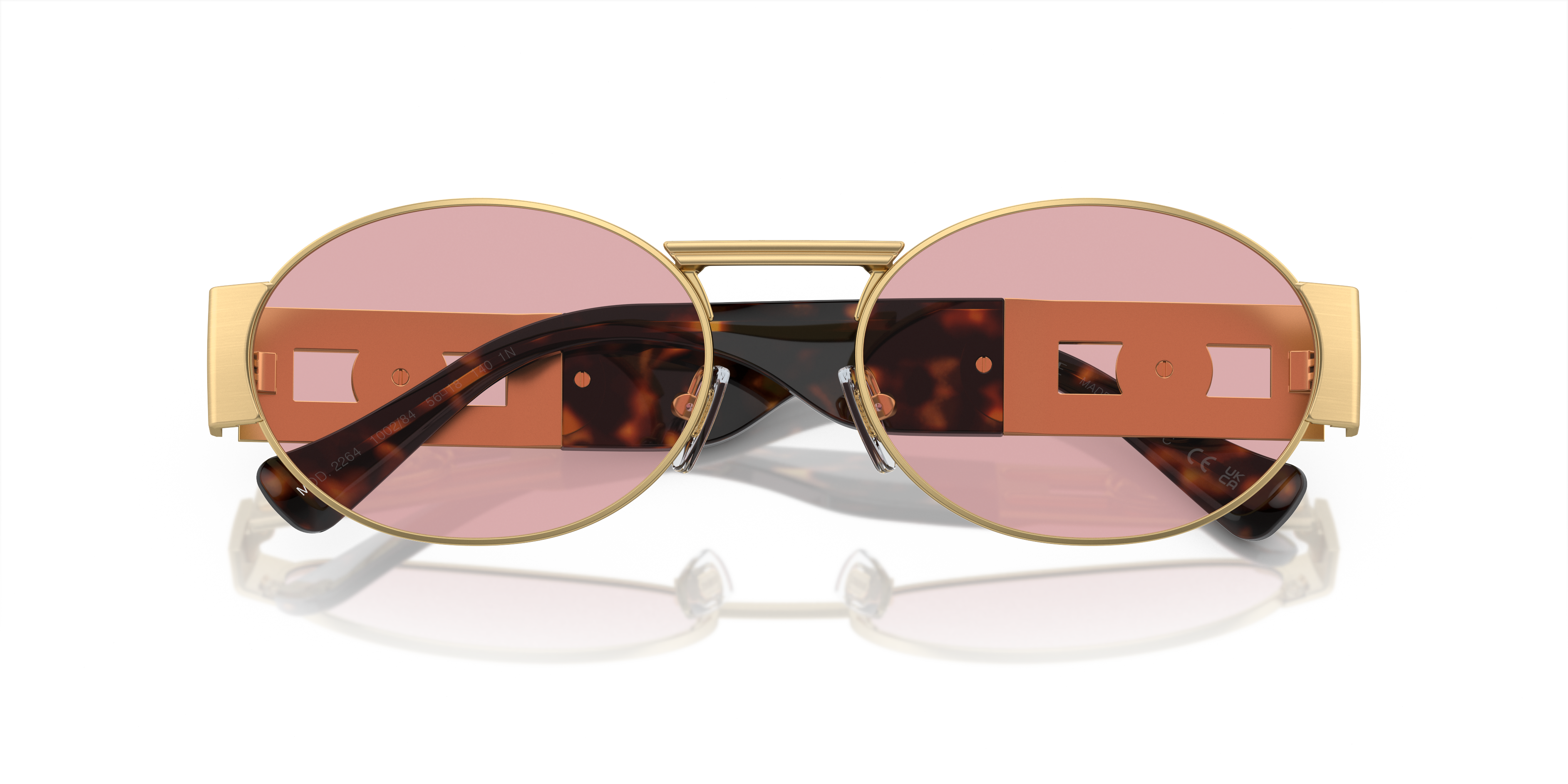 Versace Sunglasses VE2264 MATTE GOLD