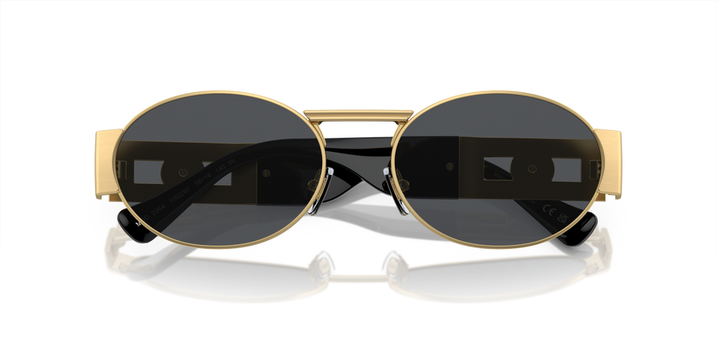 NEW VERSACE VE2264 1002/87 UNISEX VERSACE OVAL DECO SUNGLASSES VE2264 10287 Versace | Accessories | New Versace Ve2264 0287 Unisex  main image 2