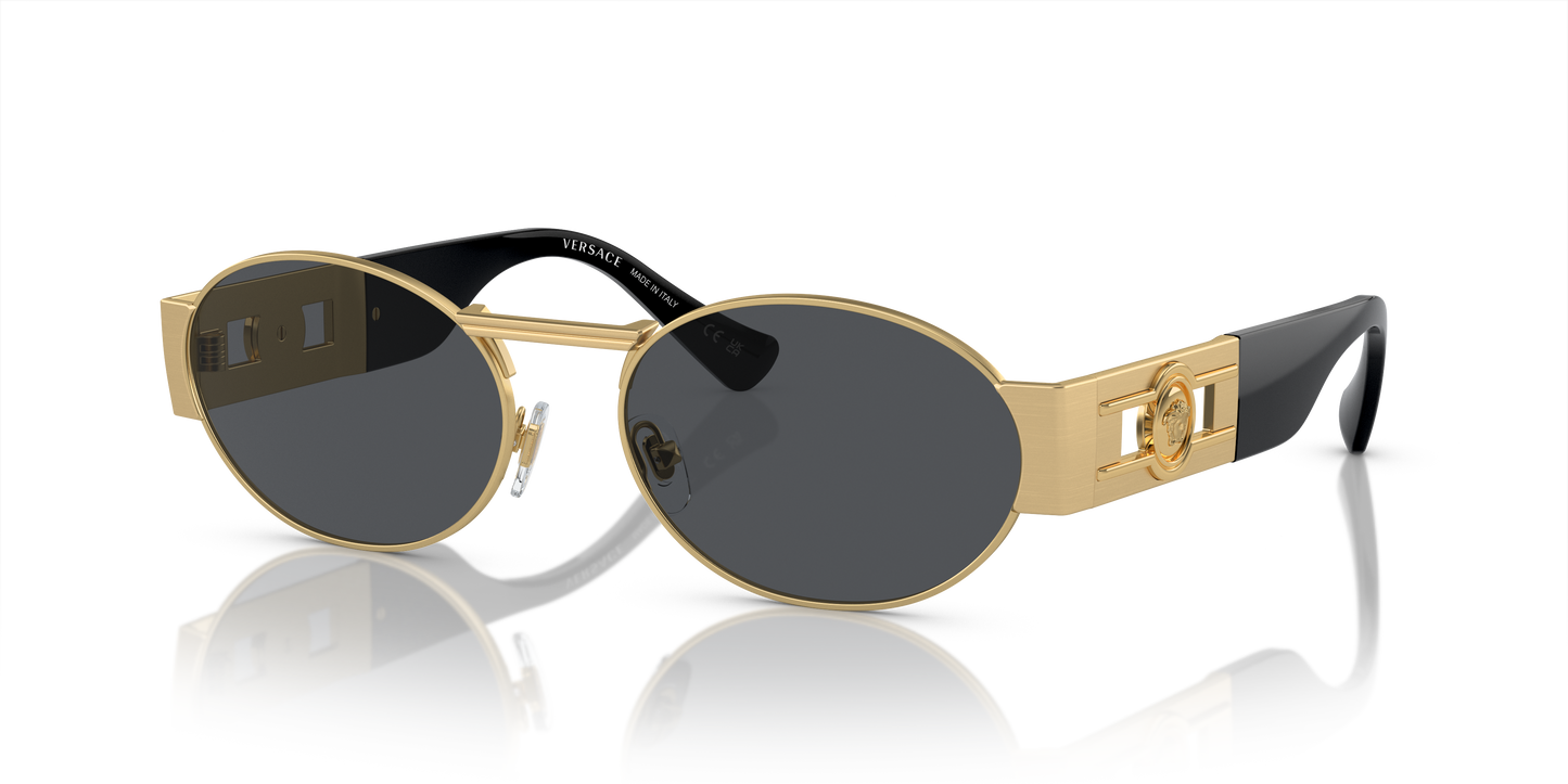 Versace Sunglasses VE2264 MATTE GOLD