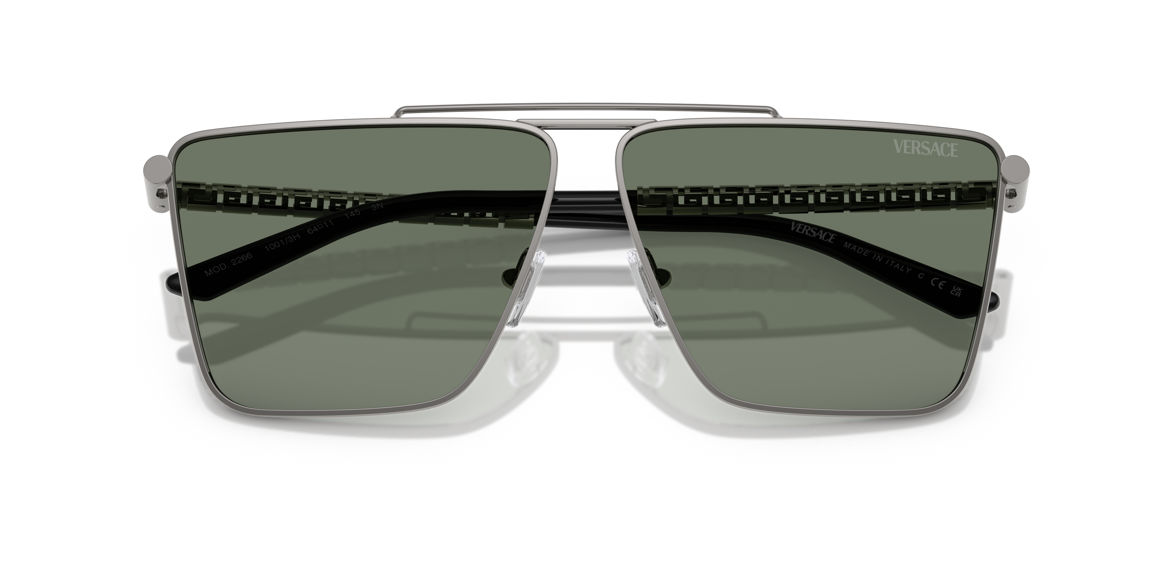 Versace Sunglasses VE2266 GUNMETAL