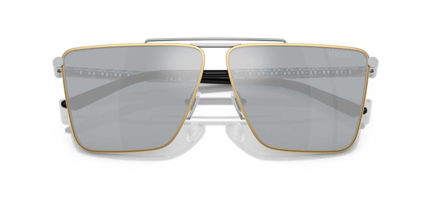 Versace Sunglasses VE2266 GOLD/SILVER