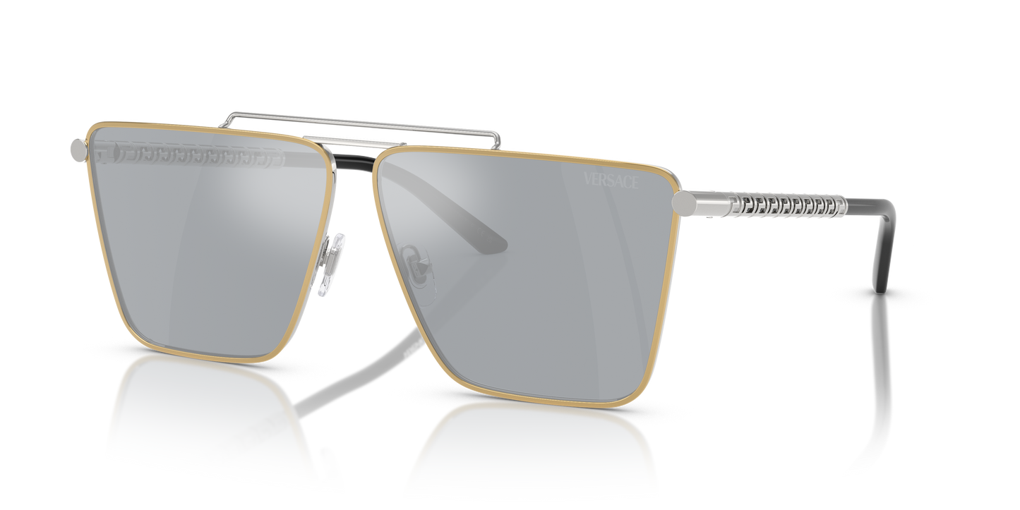 Versace Sunglasses VE2266 GOLD/SILVER