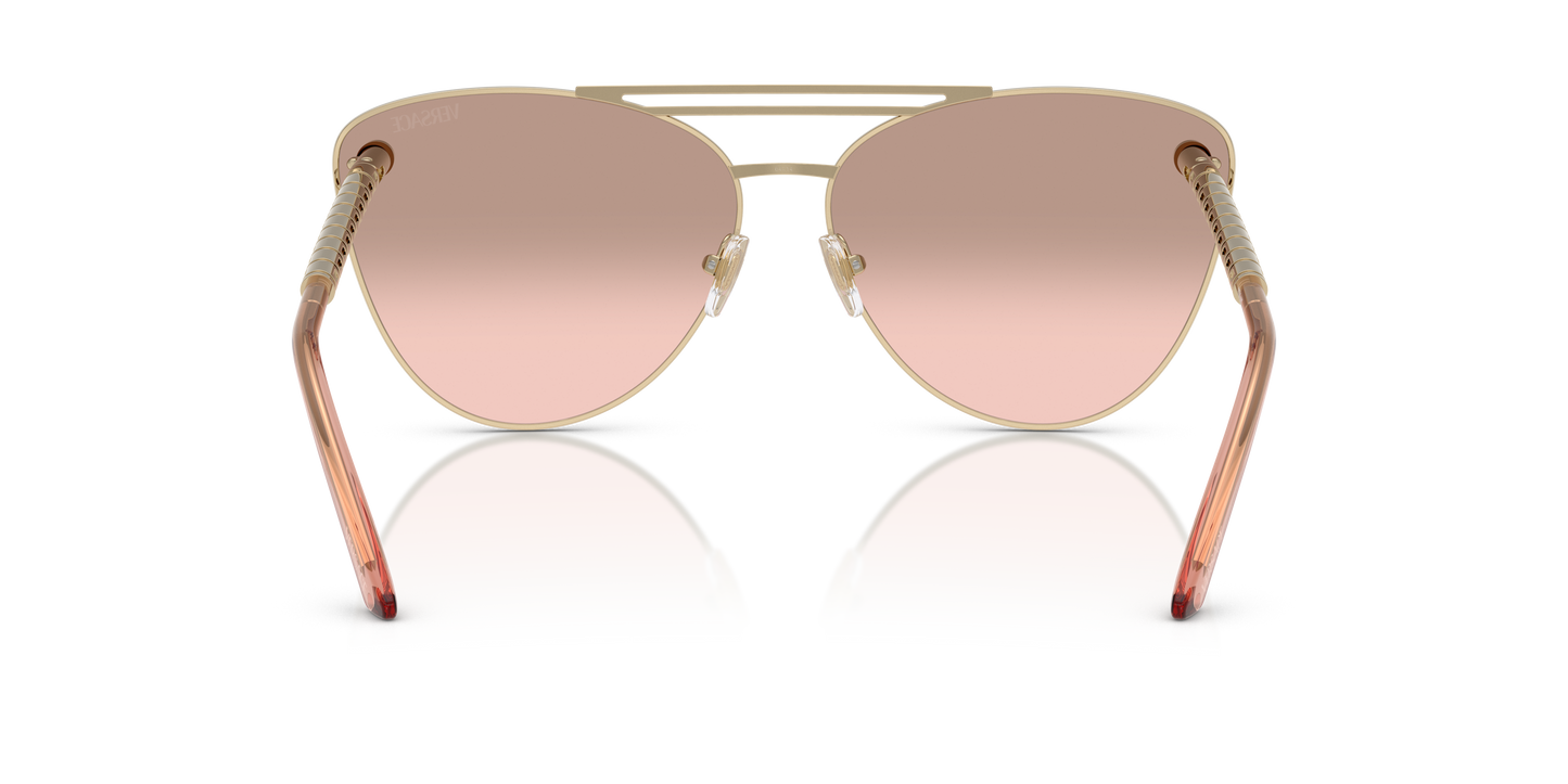 Versace Sunglasses VE2267 PALE GOLD