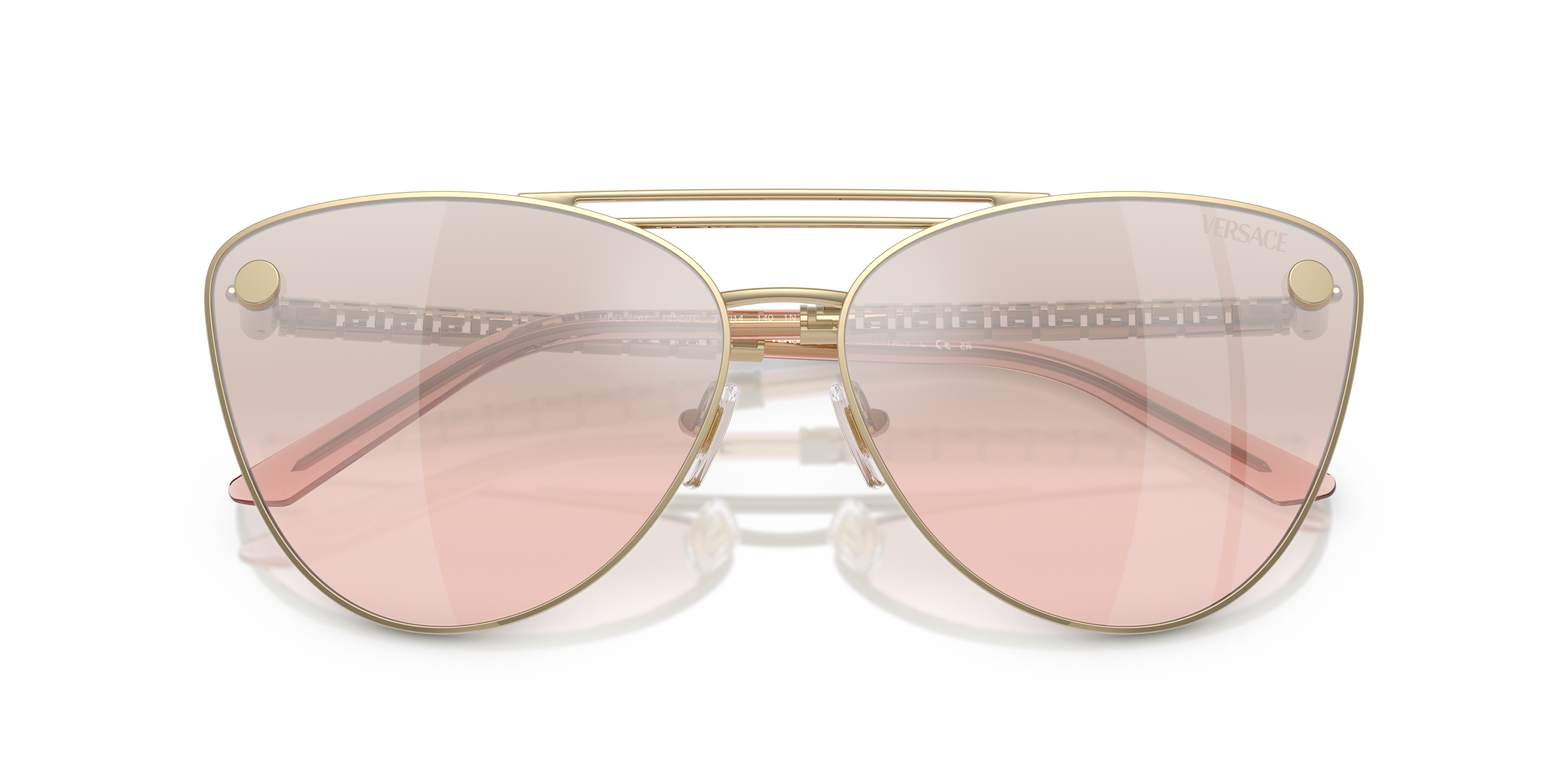 Versace Sunglasses VE2267 PALE GOLD