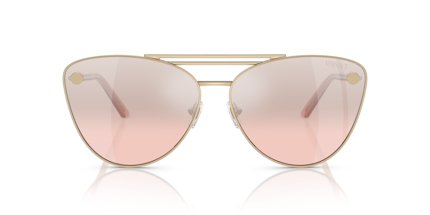 Versace Sunglasses VE2267 PALE GOLD