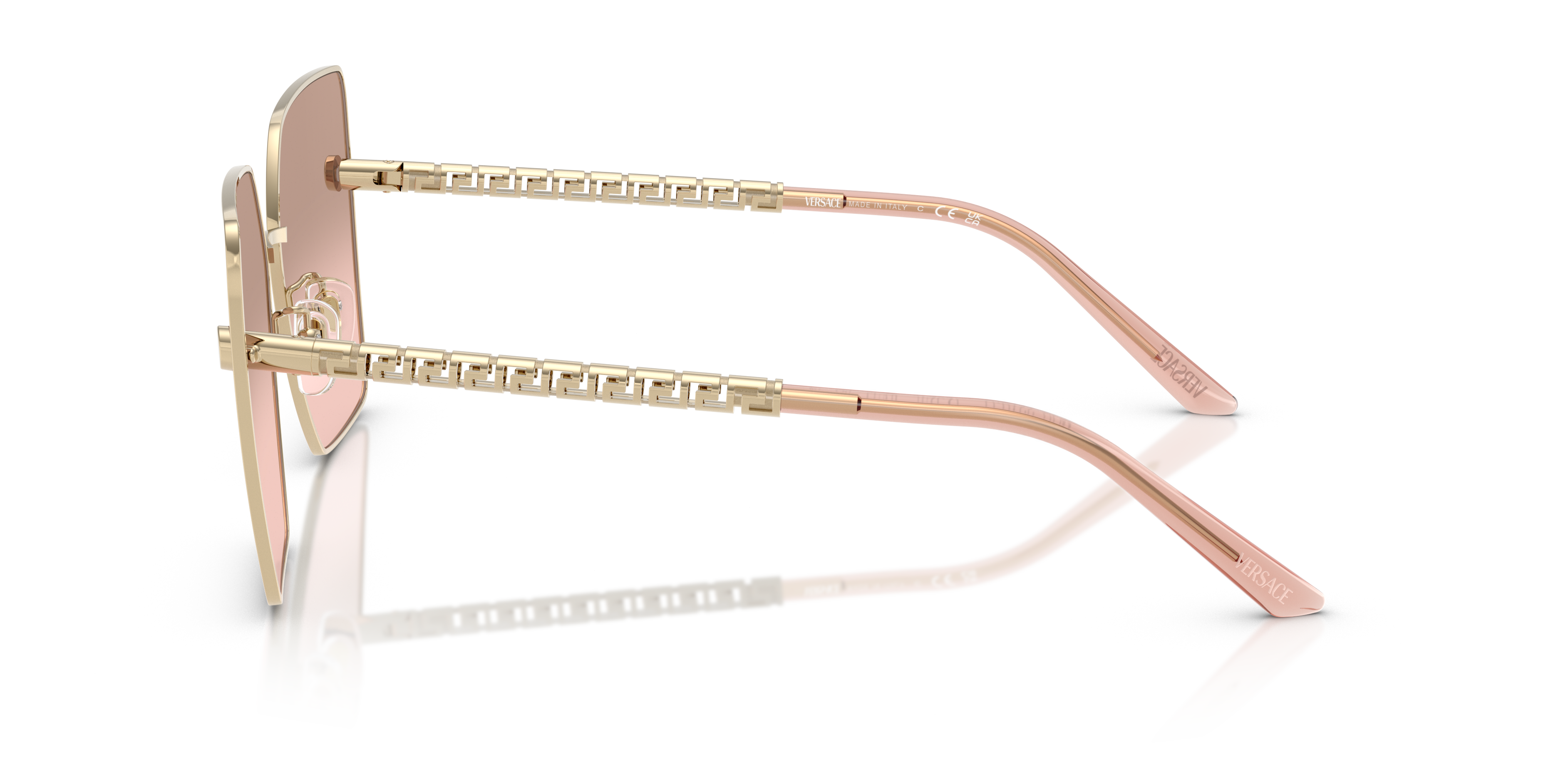 Versace Sunglasses VE2270D PALE GOLD