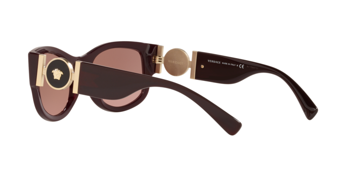 Versace Sunglasses VE4372 TRANSPARENT RED