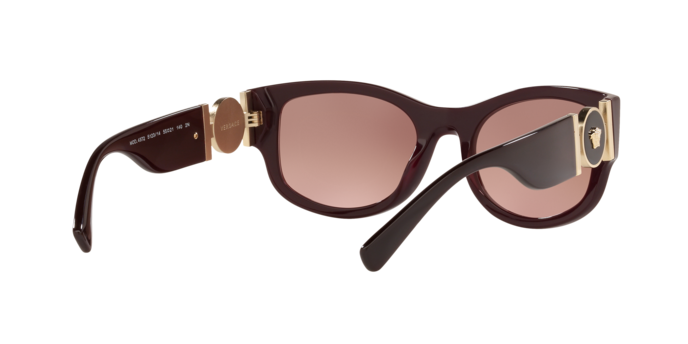 Versace Sunglasses VE4372 TRANSPARENT RED