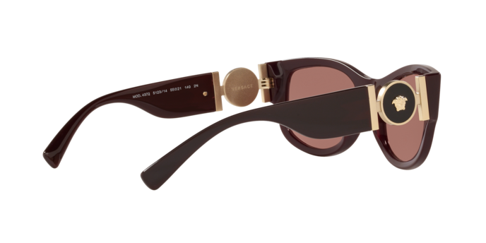 Versace Sunglasses VE4372 TRANSPARENT RED