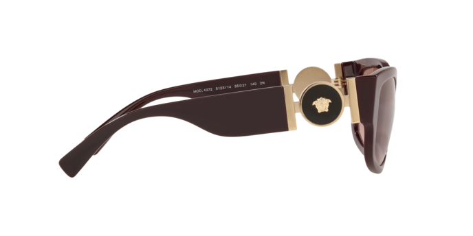 Versace Sunglasses VE4372 TRANSPARENT RED