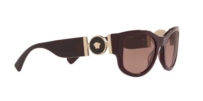 Versace Sunglasses VE4372 TRANSPARENT RED