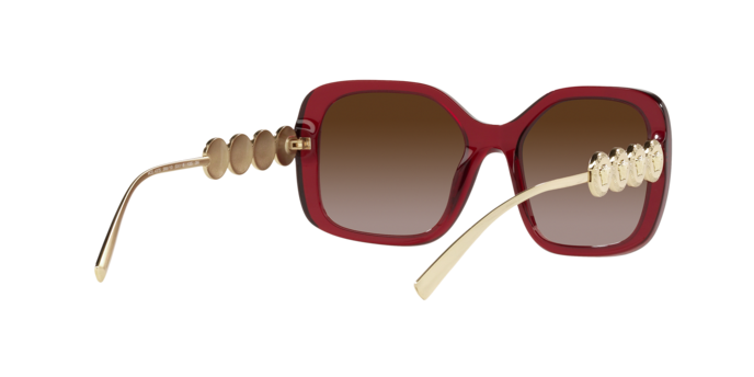 Versace Sunglasses VE4375 TRANSPARENT RED