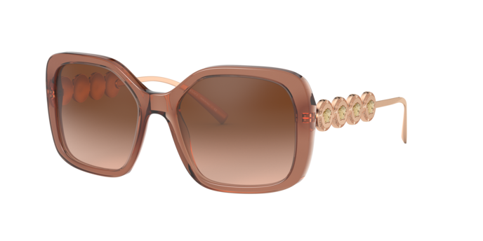 Versace Sunglasses VE4375 TRANSPARENT BROWN