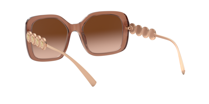 Versace Sunglasses VE4375 TRANSPARENT BROWN