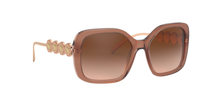 Versace Sunglasses VE4375 TRANSPARENT BROWN
