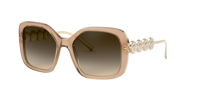 Versace Sunglasses VE4375 TRANSPARENT BROWN