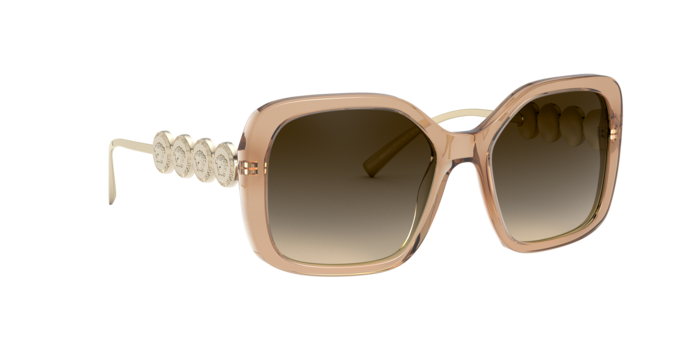 Versace Sunglasses VE4375 TRANSPARENT BROWN