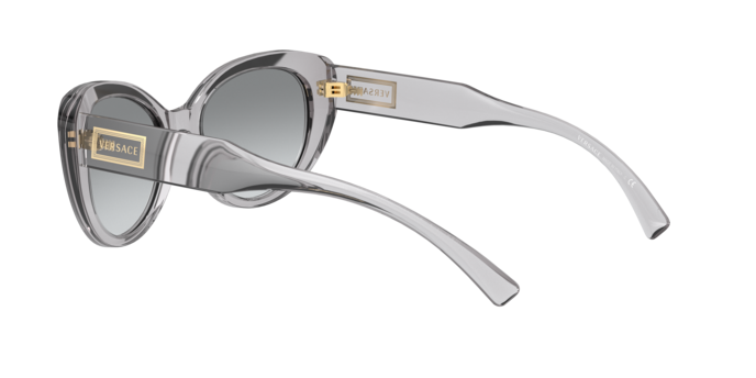 Versace Sunglasses VE4378 TRANSPARENT GREY