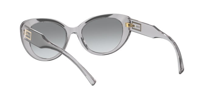 Versace Sunglasses VE4378 TRANSPARENT GREY