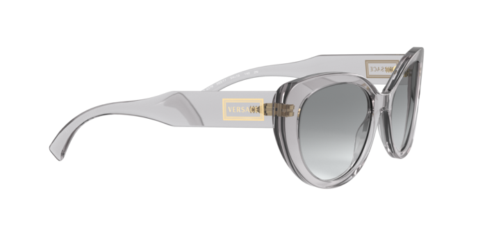 Versace Sunglasses VE4378 TRANSPARENT GREY