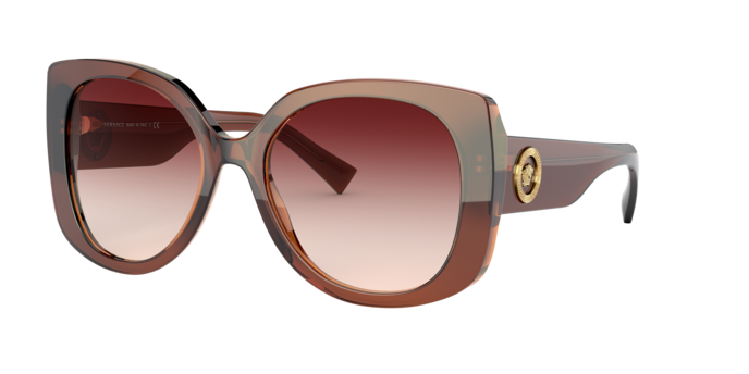 Versace Sunglasses VE4387 TRANSPARENT BROWN