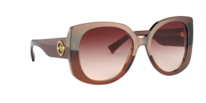 Versace Sunglasses VE4387 TRANSPARENT BROWN
