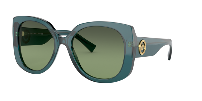 Versace Sunglasses VE4387 TRANSPARENT PETROLEUM
