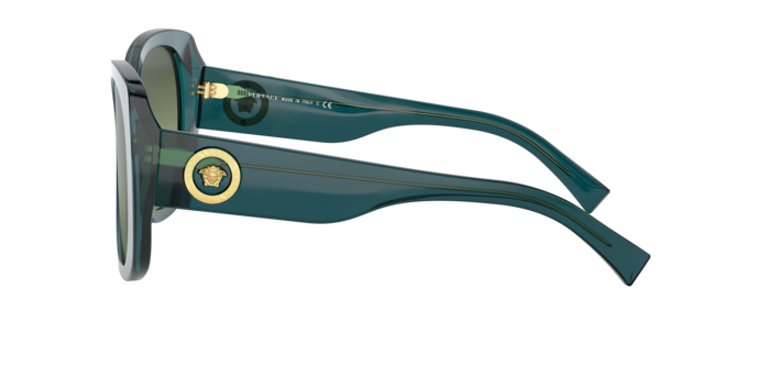 Versace Sunglasses VE4387 TRANSPARENT PETROLEUM