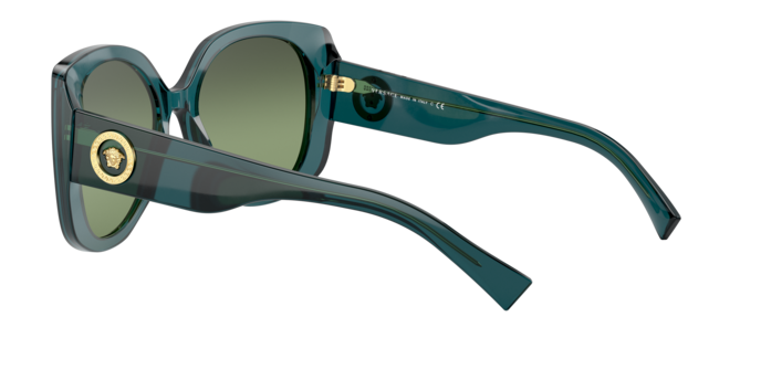Versace Sunglasses VE4387 TRANSPARENT PETROLEUM