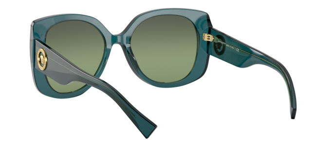 Versace Sunglasses VE4387 TRANSPARENT PETROLEUM