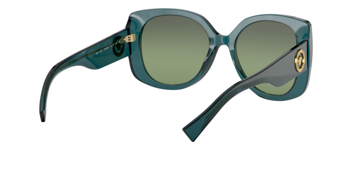 Versace Sunglasses VE4387 TRANSPARENT PETROLEUM