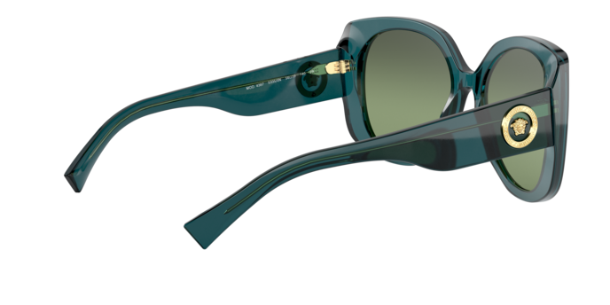 Versace Sunglasses VE4387 TRANSPARENT PETROLEUM