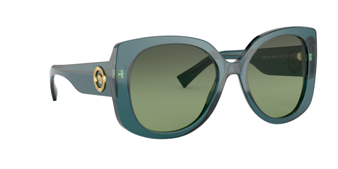 Versace Sunglasses VE4387 TRANSPARENT PETROLEUM