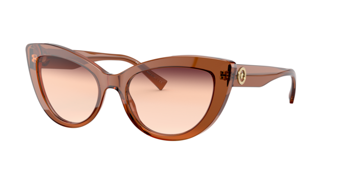 Versace Sunglasses VE4388 TRANSPARENT BROWN