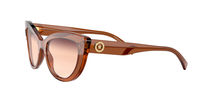 Versace Sunglasses VE4388 TRANSPARENT BROWN