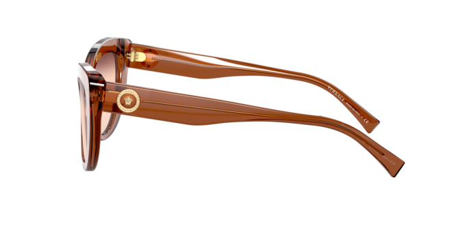 Versace Sunglasses VE4388 TRANSPARENT BROWN