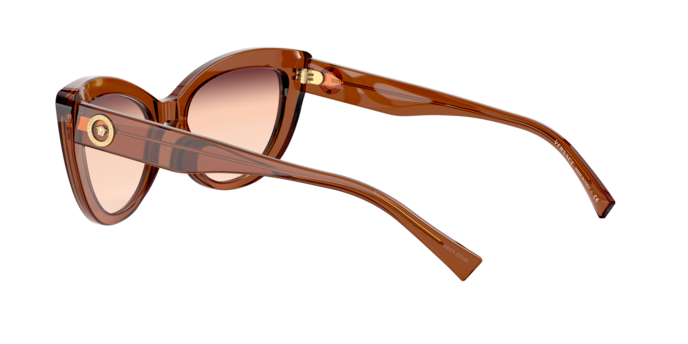 Versace Sunglasses VE4388 TRANSPARENT BROWN